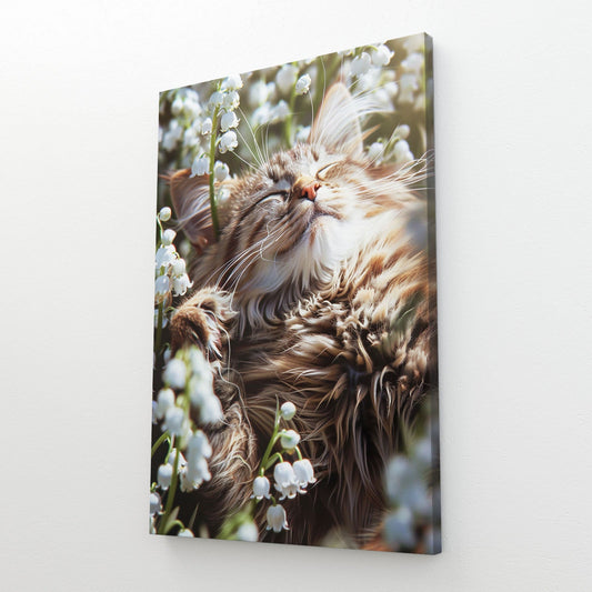 Spring Dream Cat Wall Art