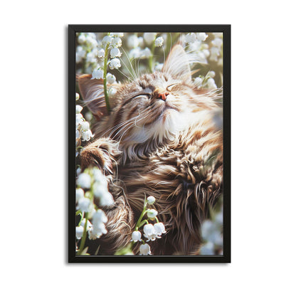 Spring Dream Cat Wall Art