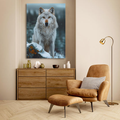 Standing Wolf Art