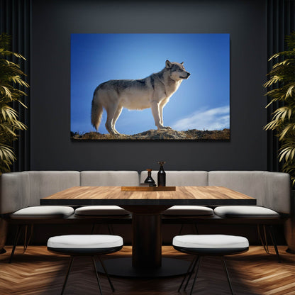 Standing Wolf Wall Art