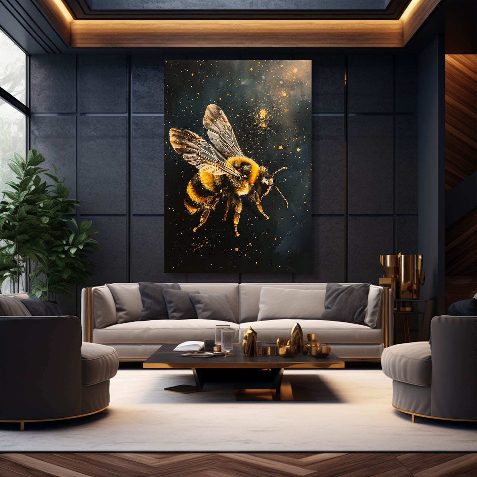 Stardust Bee Art