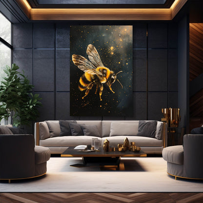 Stardust Bee Art