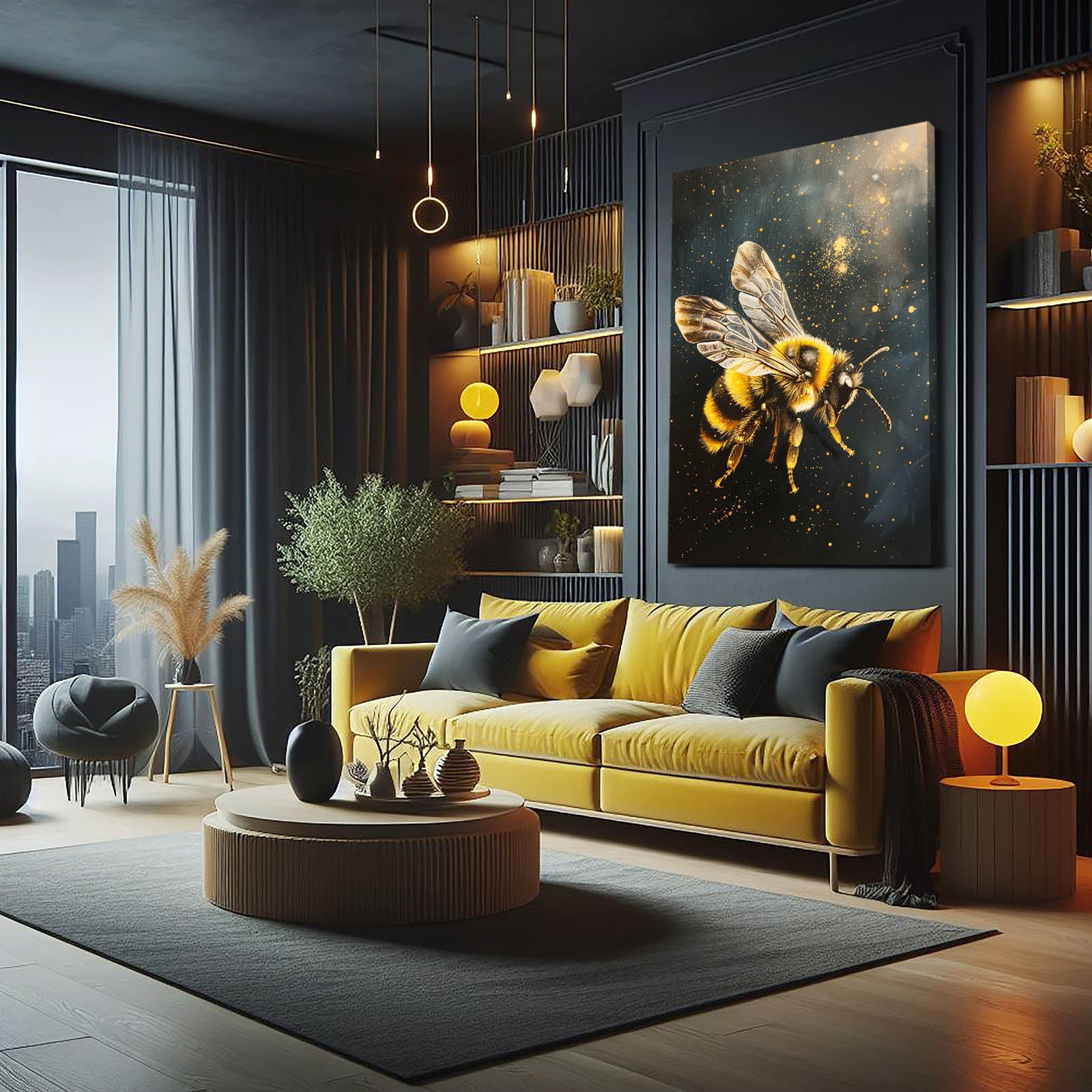 Stardust Bee Art