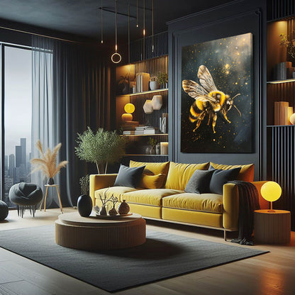 Stardust Bee Art