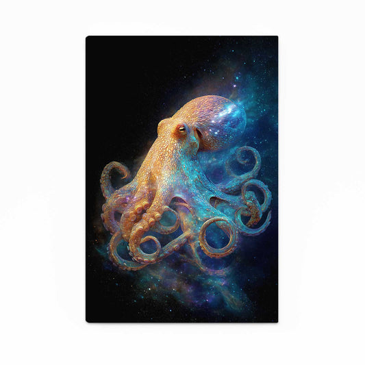 Stardust Drift Octopus Canvas Art – stardust drift octopus canvas print