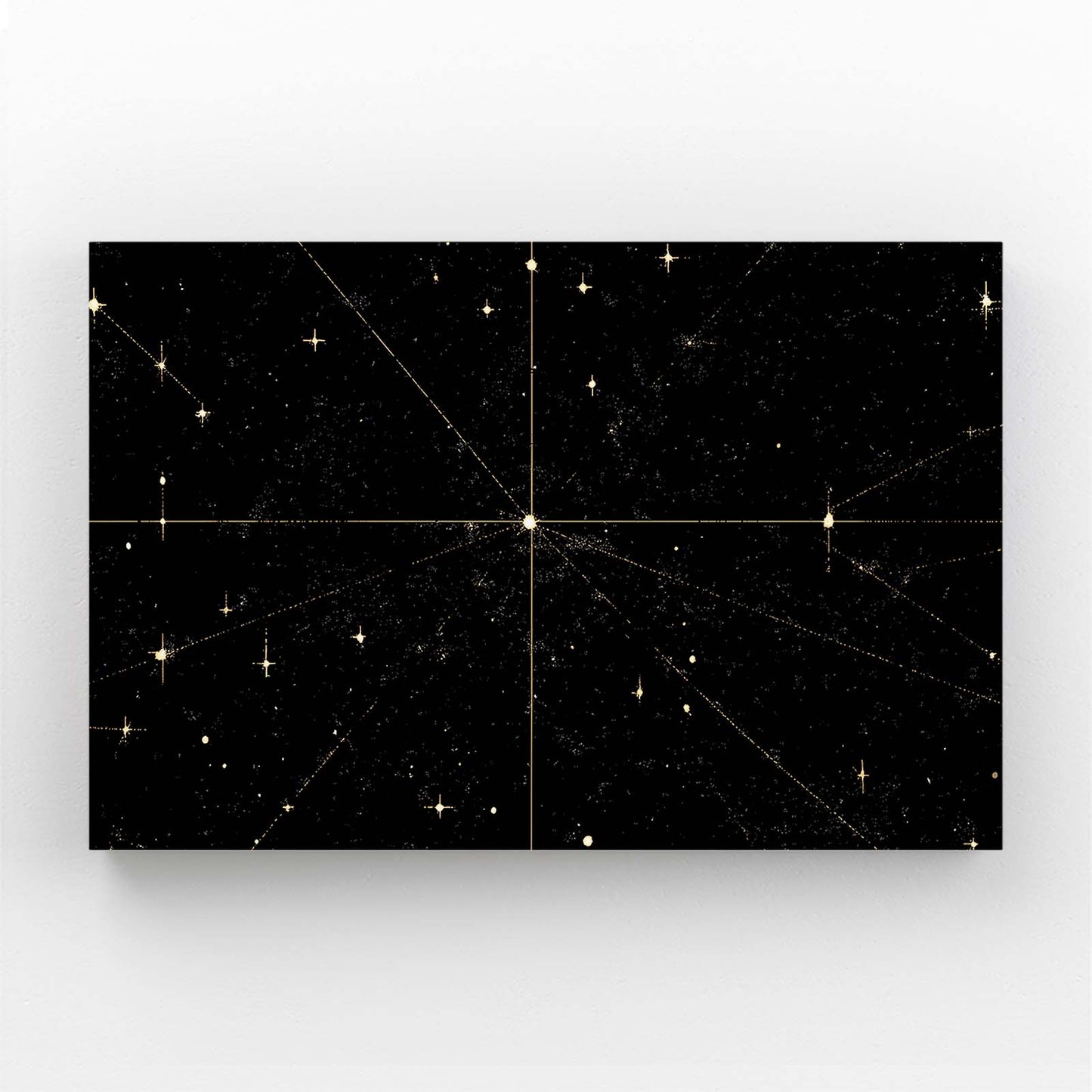 Starfield Crosslight Gold Canvas – starfield crosslight gold canvas print