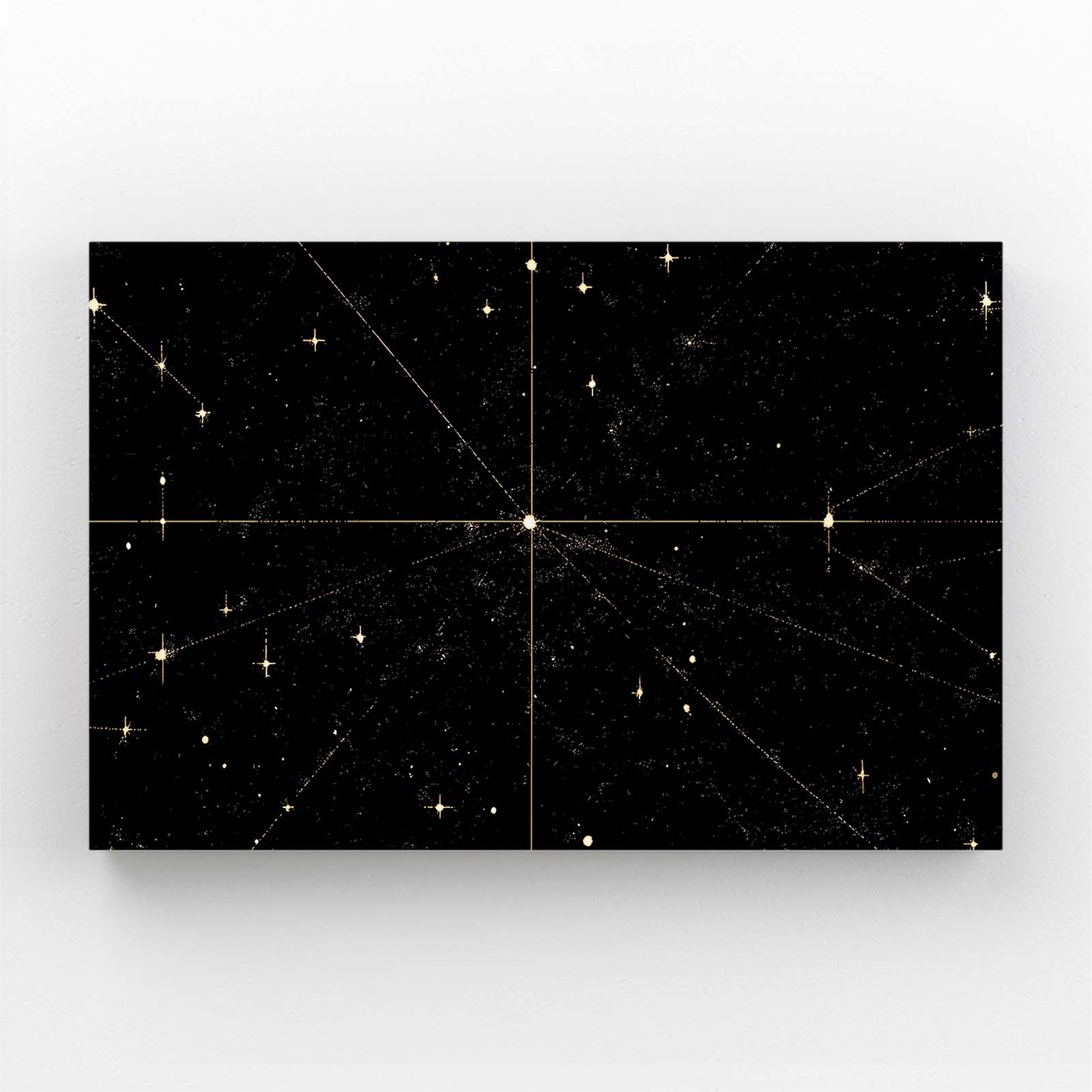 Starfield Crosslight Gold Canvas – starfield crosslight gold canvas print