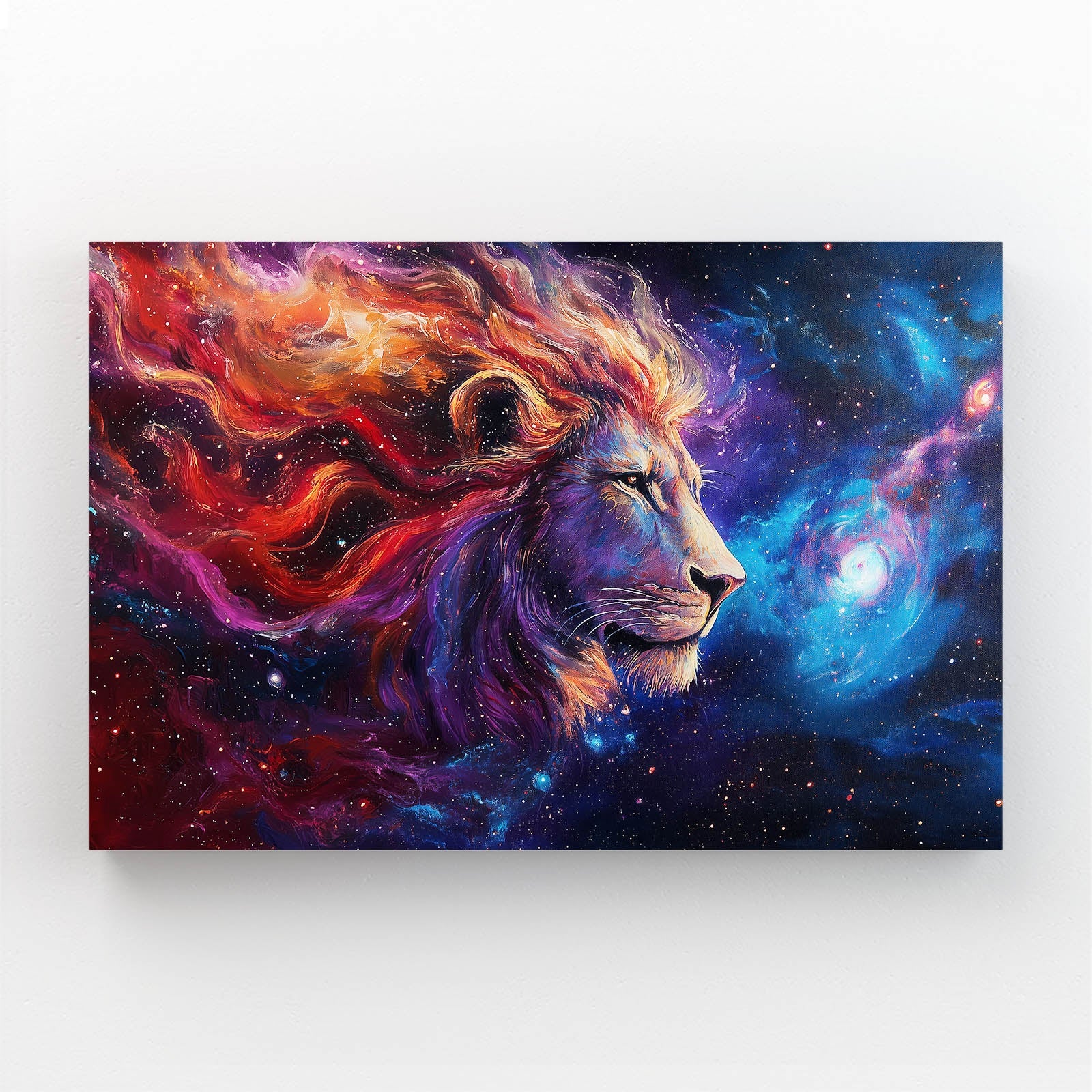 Starlit King Lion Wall Art