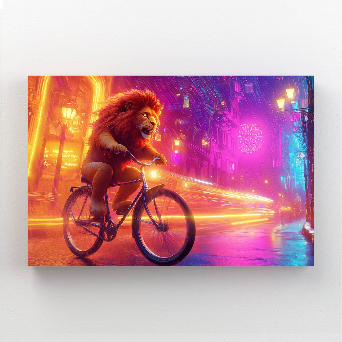 Street Lion Art