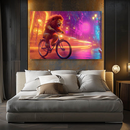 Street Lion Art