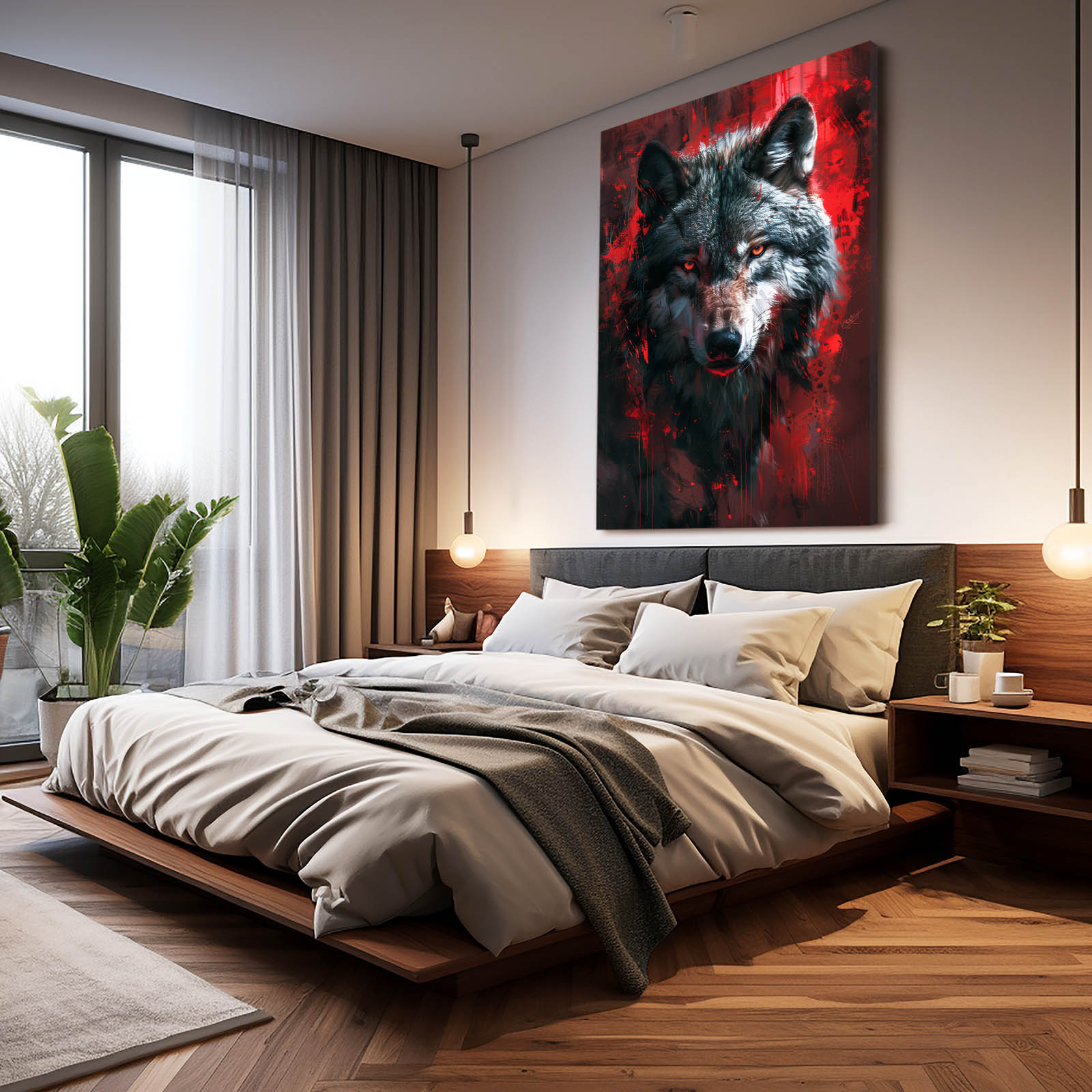 Strong Wolf Art