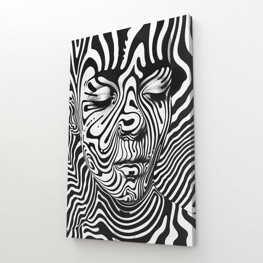 Style Trippy Zebra Prints – styled in a furnished interior
