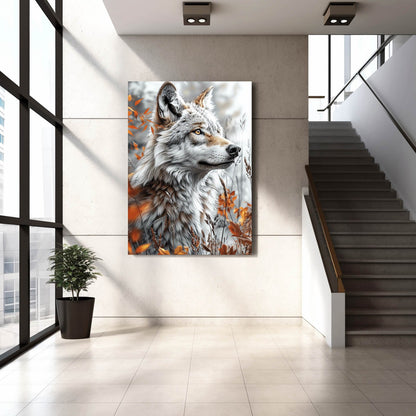 Stylish Wolf Art