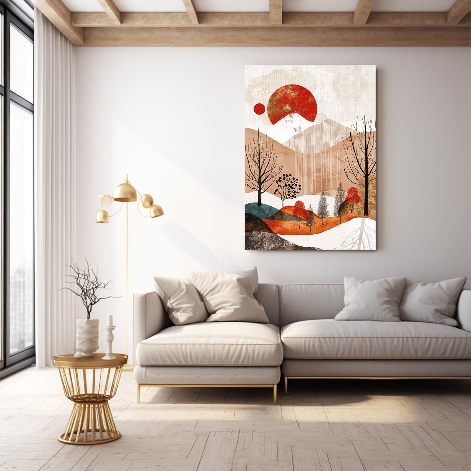 Sun Boho Wall Art
