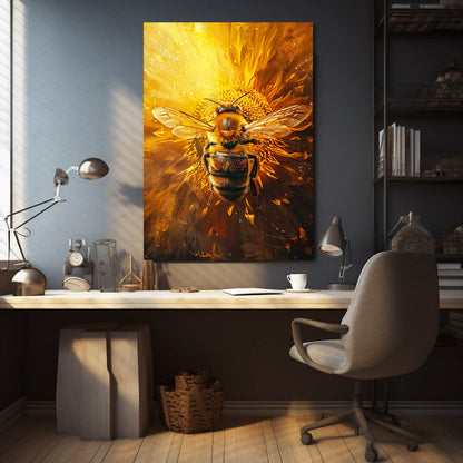 Sunfire Bee Art