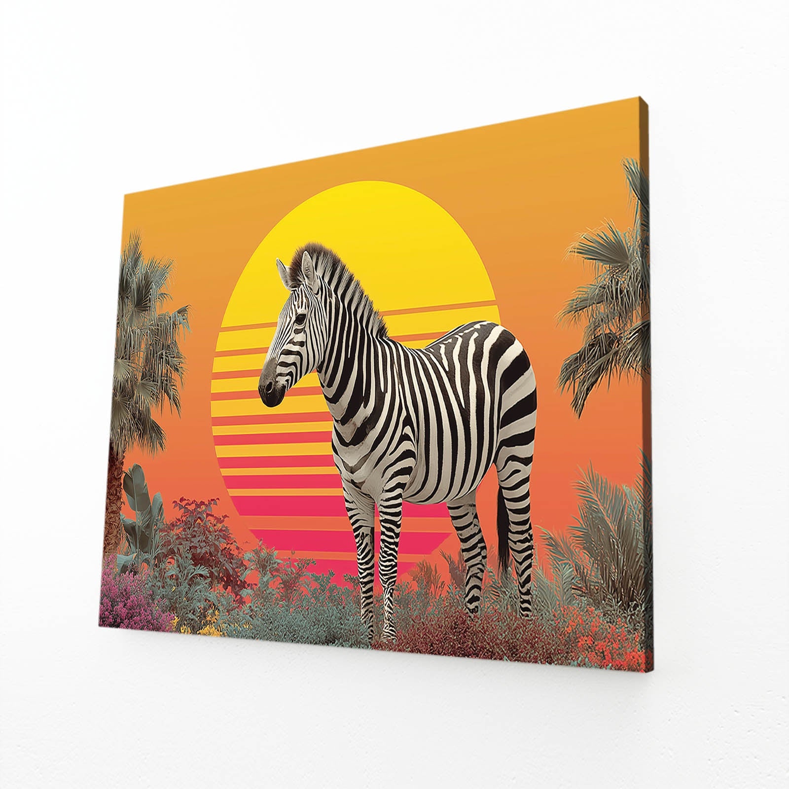 Sunrise Zebra Prints – sunrise canvas print