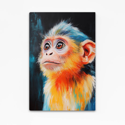 Sunset Fur Portrait Monkey Canvas – sunset fur portrait monkey canvas print