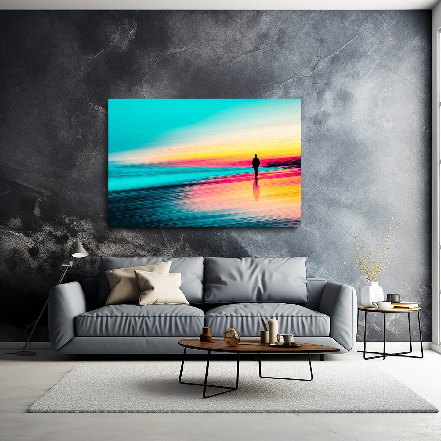 Sunset Horizon Photography Wall Art – canvas print, view 4