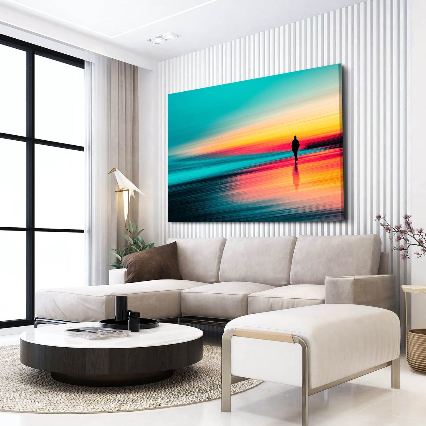 Sunset Horizon Photography Wall Art – canvas print, view 5