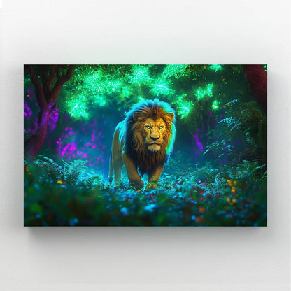 Surreal Lion Art