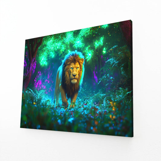 Surreal Lion Art