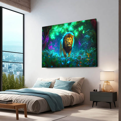 Surreal Lion Art