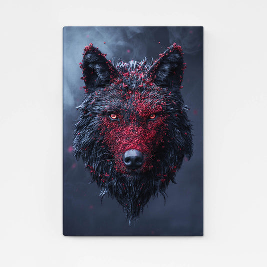 Surreal Wolf Wall Art