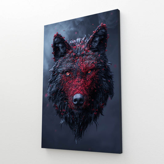 Surreal Wolf Wall Art