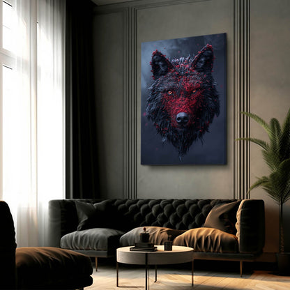 Surreal Wolf Wall Art