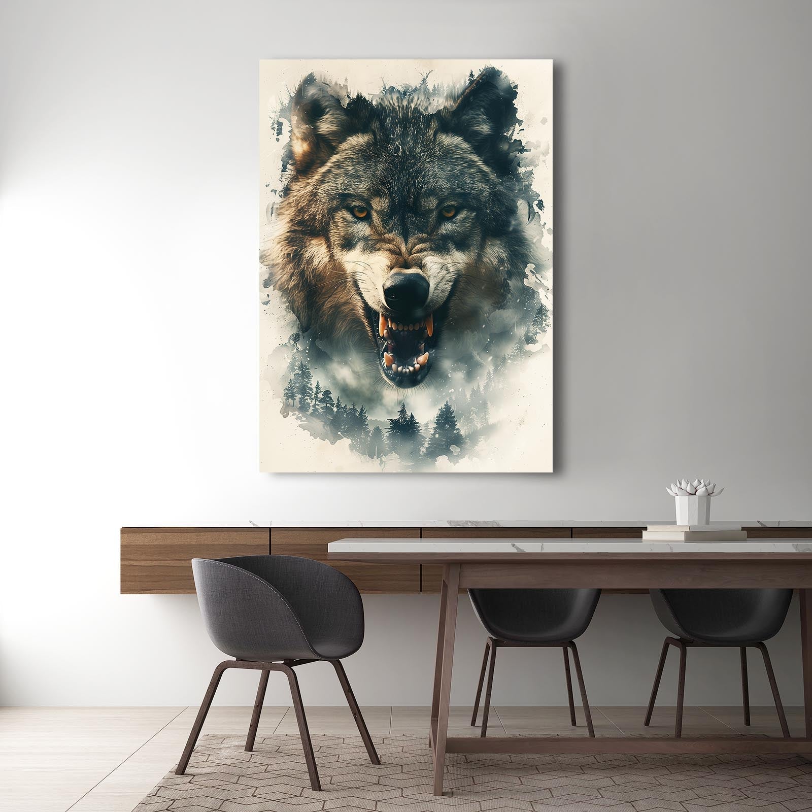 Tattoo Wolf Art