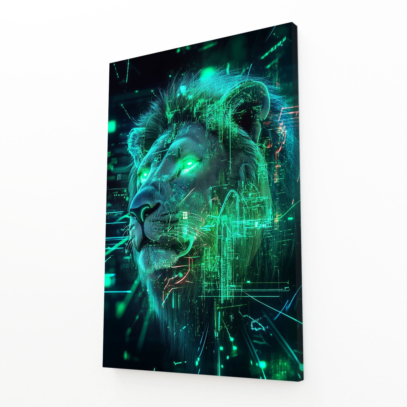 Tech Lion Canvas