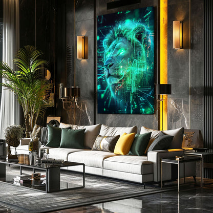 Tech Lion Canvas