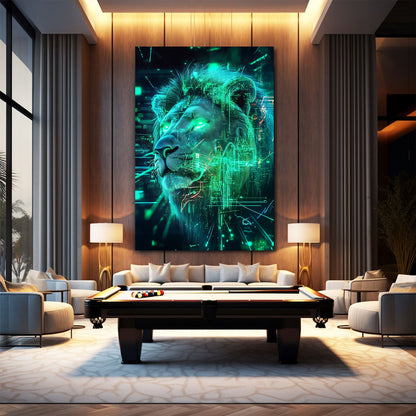 Tech Lion Canvas