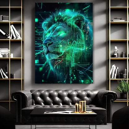 Tech Lion Canvas