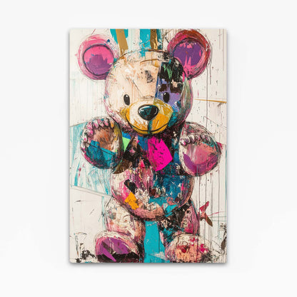 Teddy Bear Graffiti Art