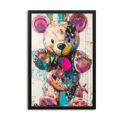 Teddy Bear Graffiti Art