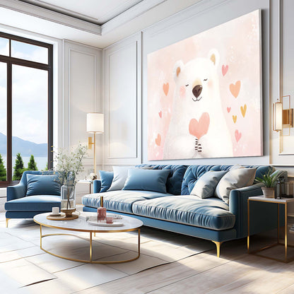 Teddy Bear Wall Art For Nursery