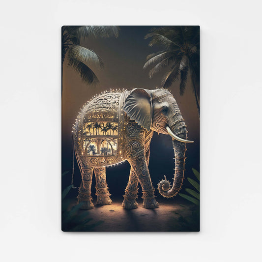 Thai Elephant Art