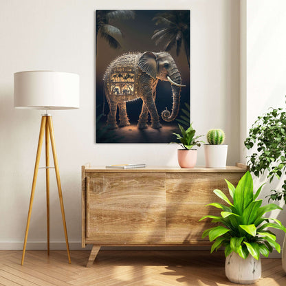 Thai Elephant Art
