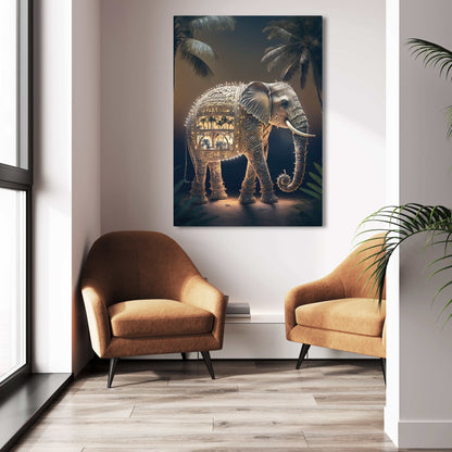 Thai Elephant Art