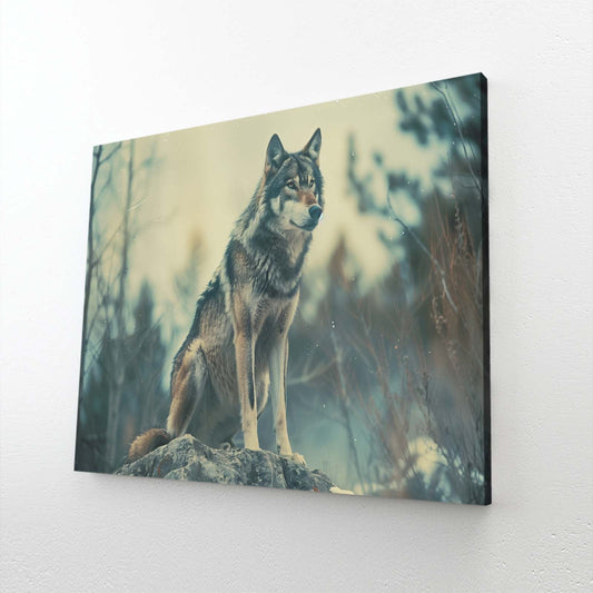 The Lone Wolf Wall Art