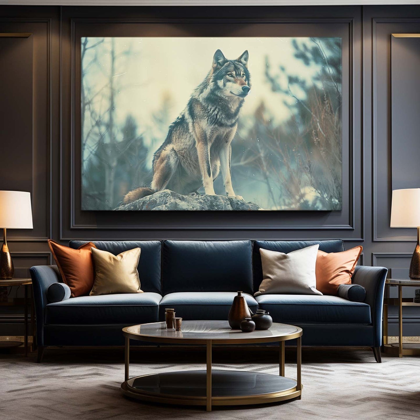 The Lone Wolf Wall Art
