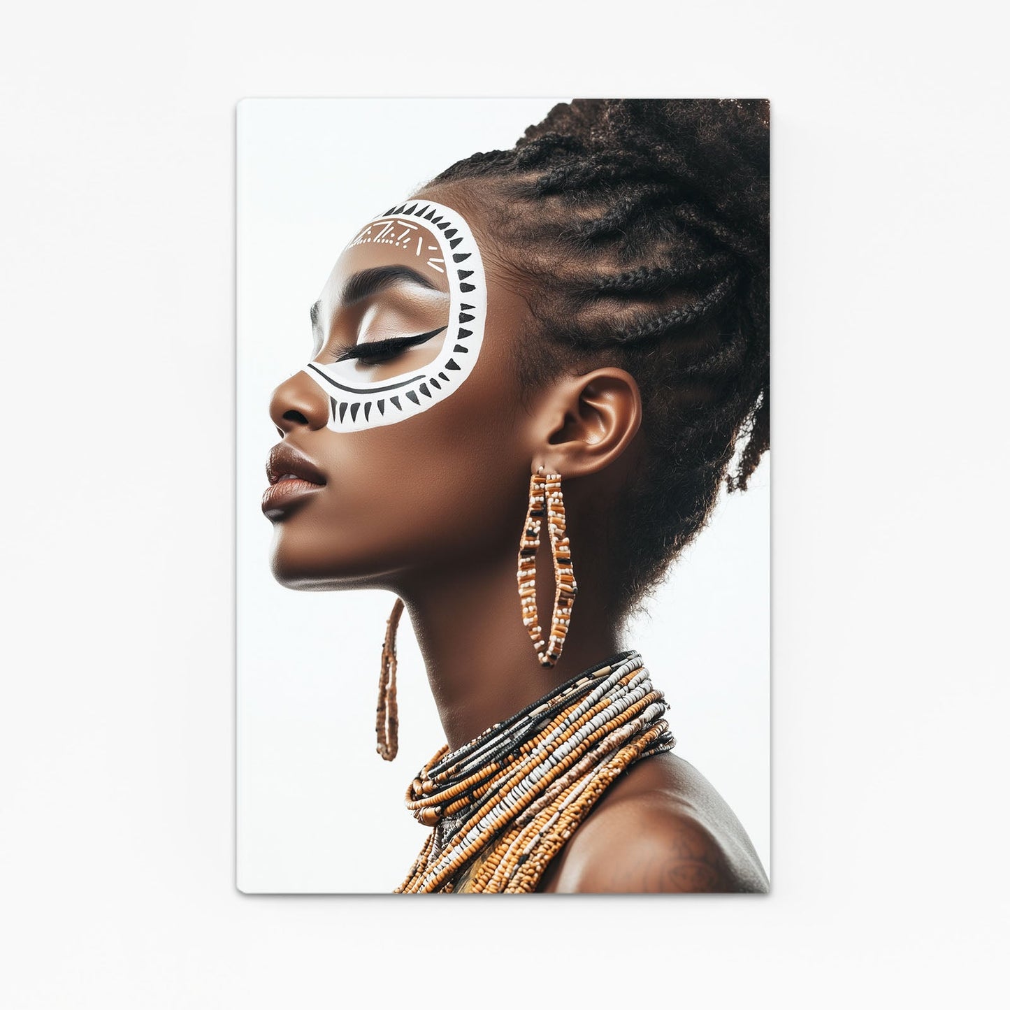 Timeless Beauty African Wall Art Decor