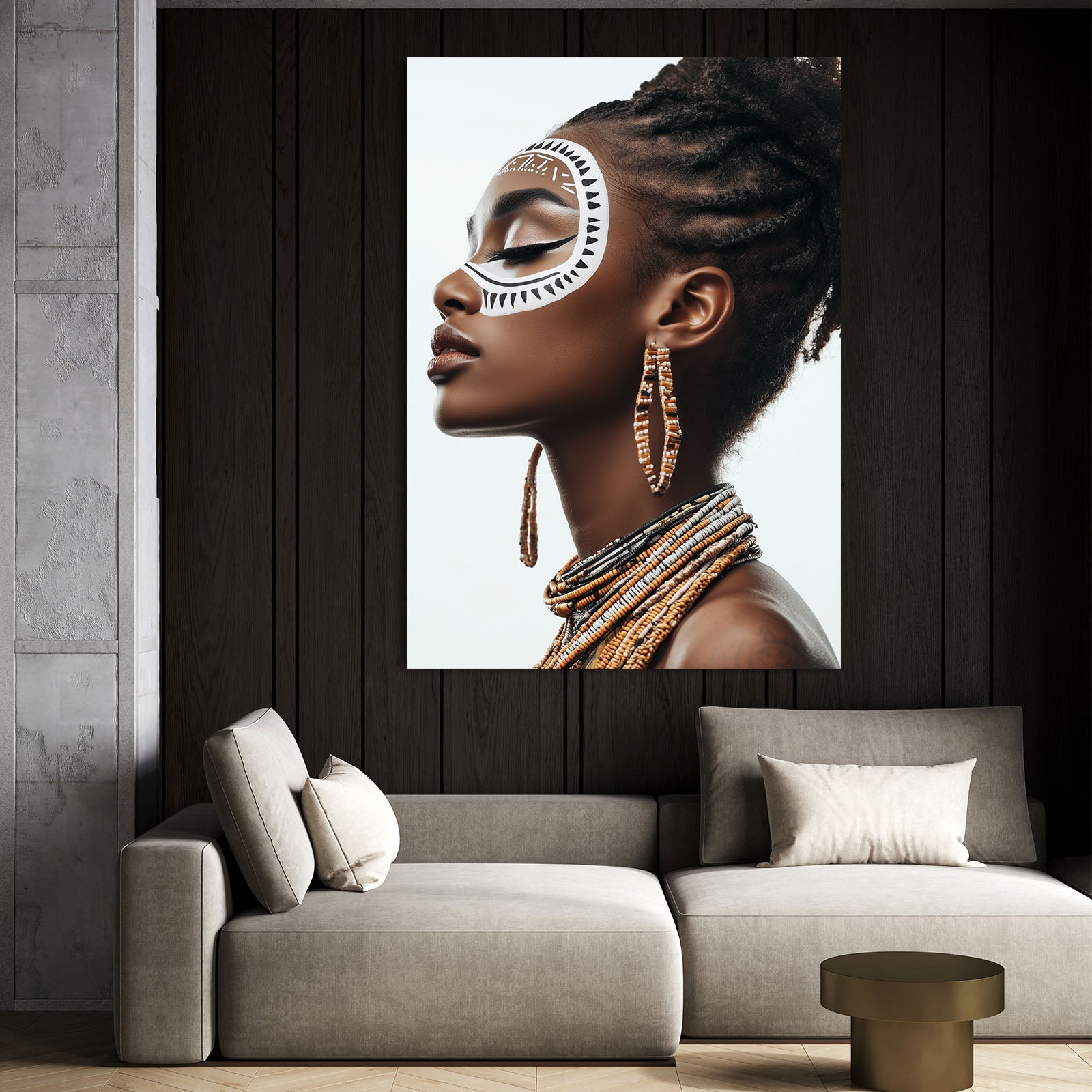 Timeless Beauty African Wall Art Decor