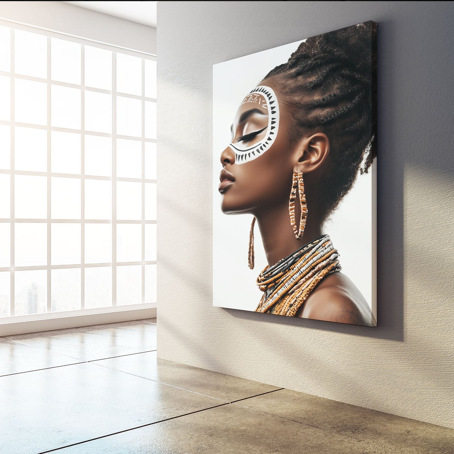 Timeless Beauty African Wall Art Decor