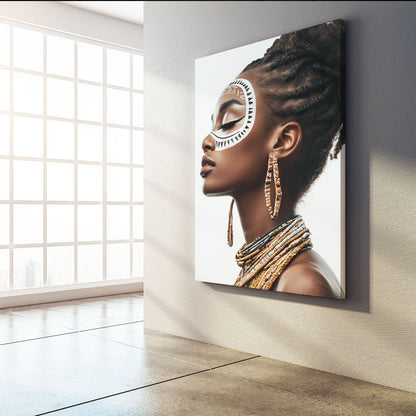 Timeless Beauty African Wall Art Decor