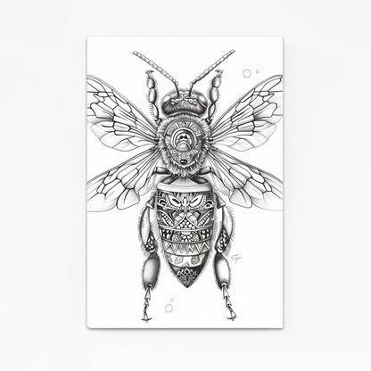 Tribal Bee Art