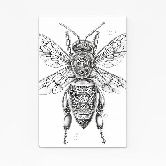Tribal Bee Art
