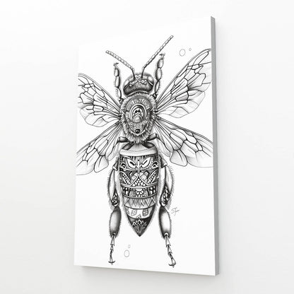 Tribal Bee Art