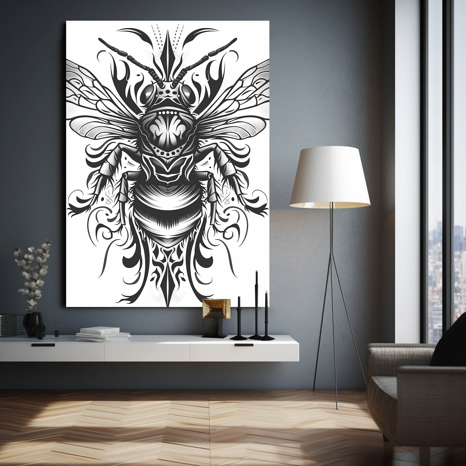 Bee Tattoo Art